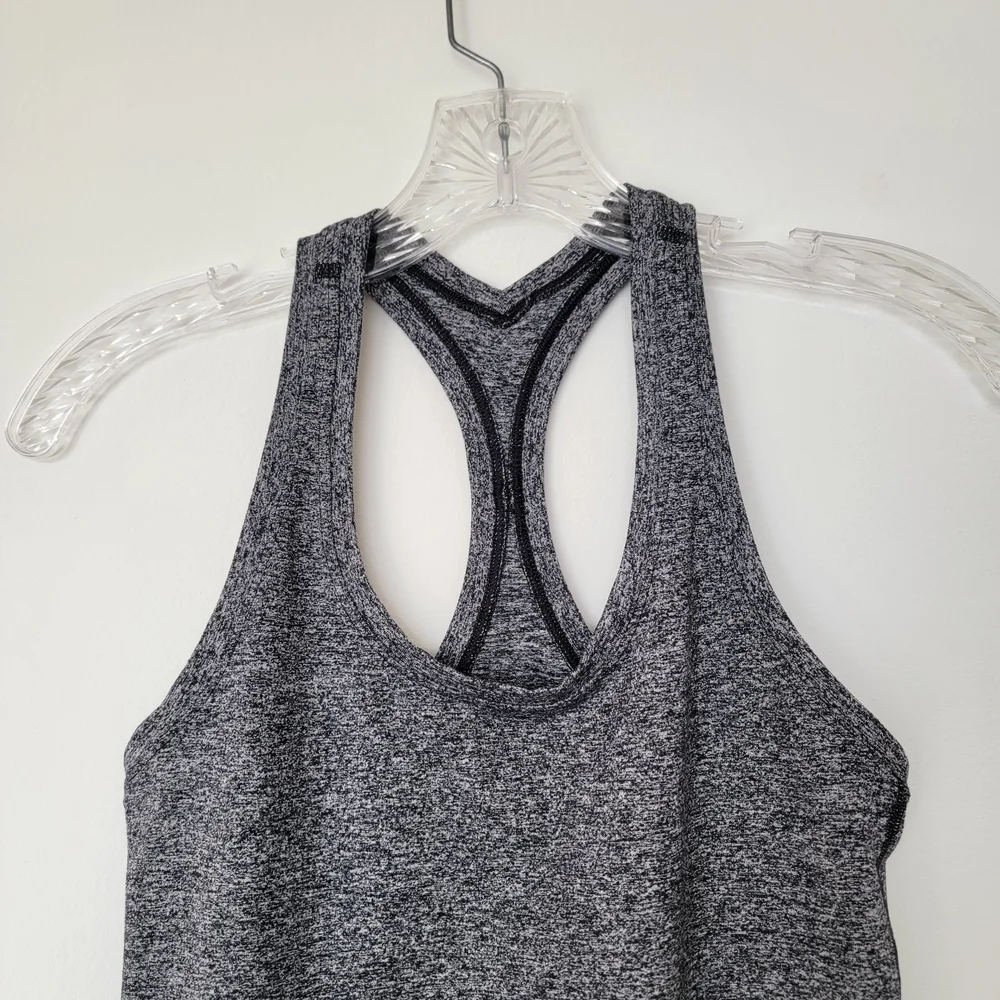 LULULEMON Gray Women's Racerback Tank Top - Picture 3 of 7